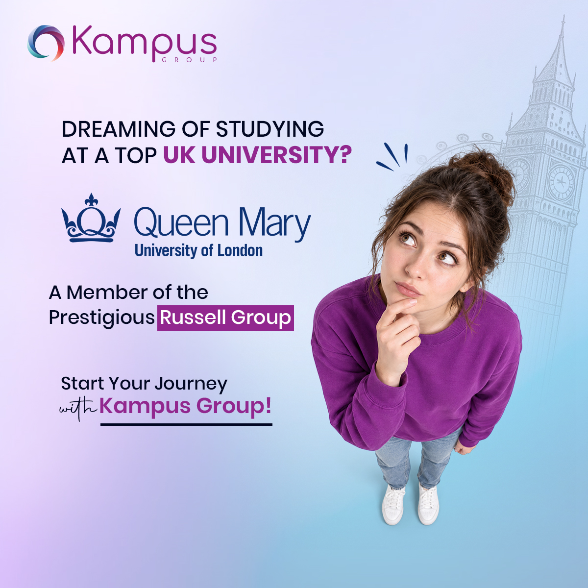 DREAMING OF STUDYING AT A TOP UK UNIVERSITY?